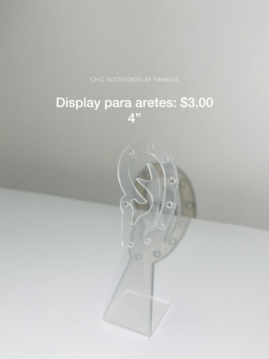 Display para aretes